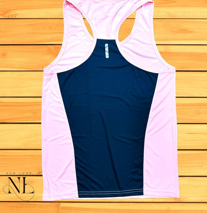 Pink Gym Vest For Men