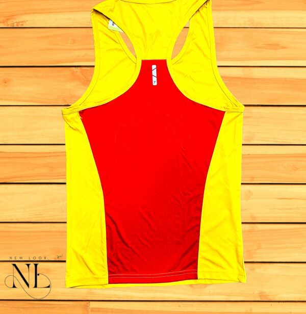 Yellow Gym Vest For Men