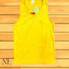 Yellow Gym Vest For Men