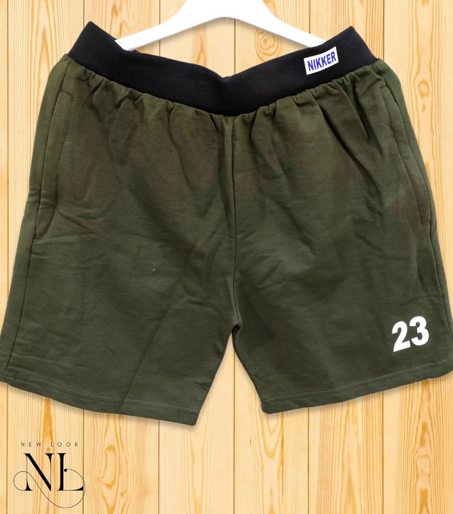 Buy Classic Dark Green Plain Shorts for Men