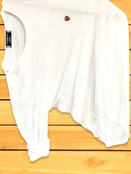 Plain Stylish White Full T-Shirt for Men Premium Cotton