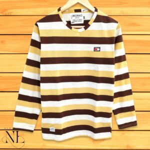 Brown Stripe T-Shirt
