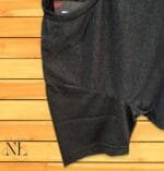 Black Plain T-Shirt For Men