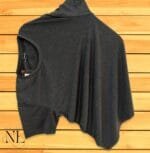 Premium Black Plain Half T-Shirt Classic Wardrobe Essential