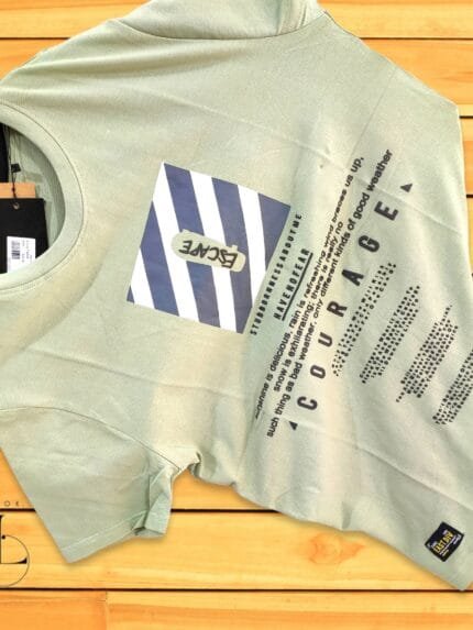 Green Printed T-Shirt