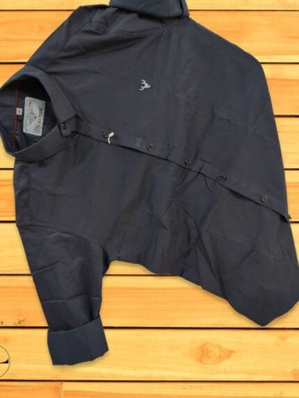 Grey Partywear Shirt Full Sleeves