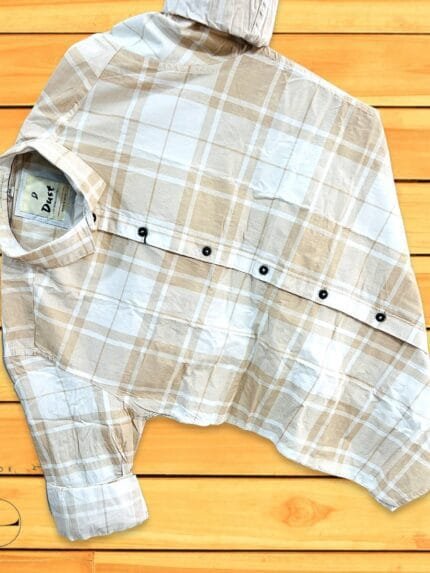 Cream Checks Shirt