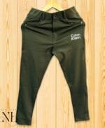 Green Lycra trackpant