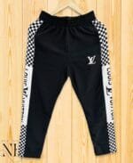 Classic Black Parachute Trackpants Military Utility 4-Way Stretch