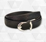 Black Leather Belt