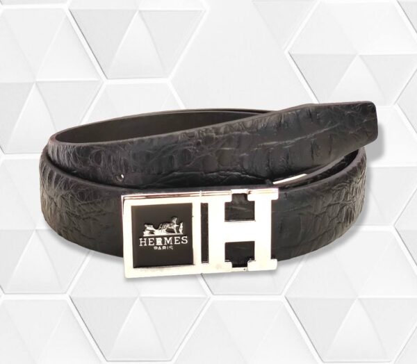 Black Leather Belt