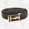 Black Leather Belt