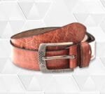 Lite Brown Leather Belt