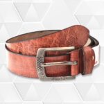 Lite Brown Leather Belt