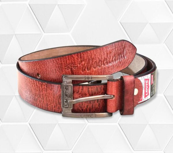 Lite Brown Leather Belt