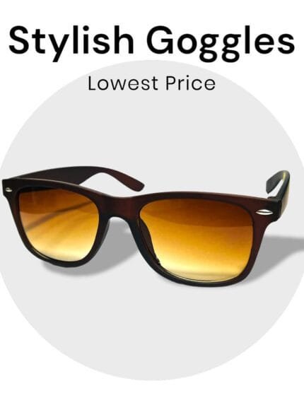 Classic Lite Brown Latest Trendy Sunglasses for Men Style