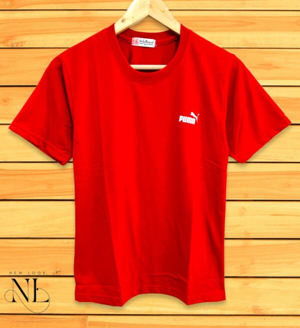 Plain Half Tshirt for men