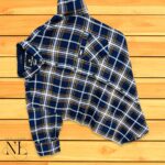 Indigo checks Shirt For Men