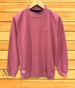 High Neck Pink T-Shirt for Men Trendy Streetwear