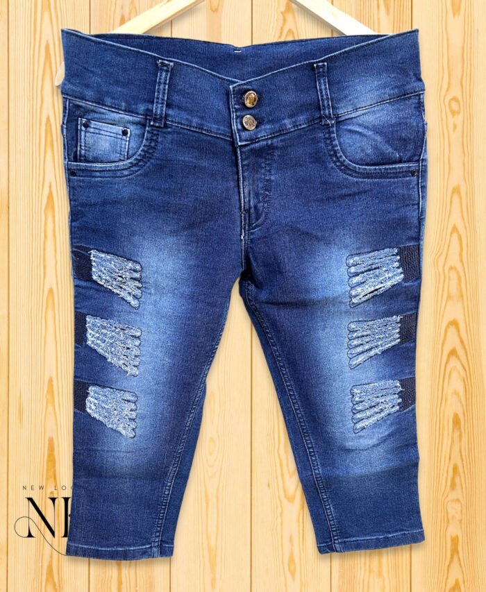 Denim Capri for women