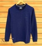 Navy Blue Plain T-Shirt for Men Essential Casual Wear