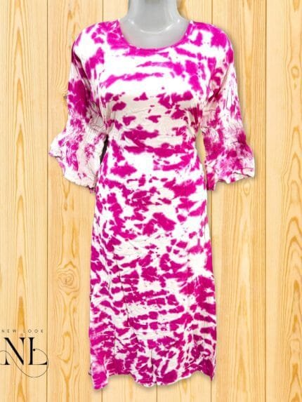 Buy Stylish Pink Printed Kurti for Women