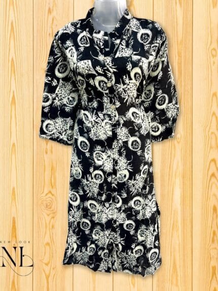 Buy Black Printed Kurti for Women