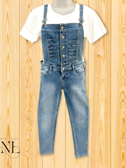 Ladies High Waist Jeans dungaree