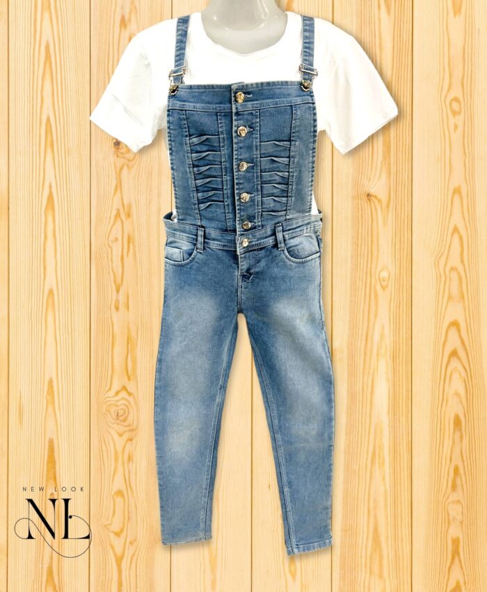 Ladies High Waist Jeans dungaree