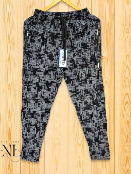 Grey Trackpant For Men