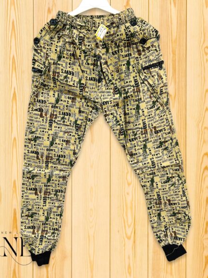 Yellow Trackpant For Men