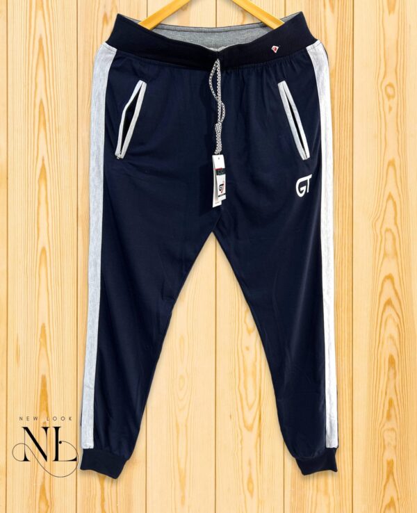 Navy Blue Trackpant For Men