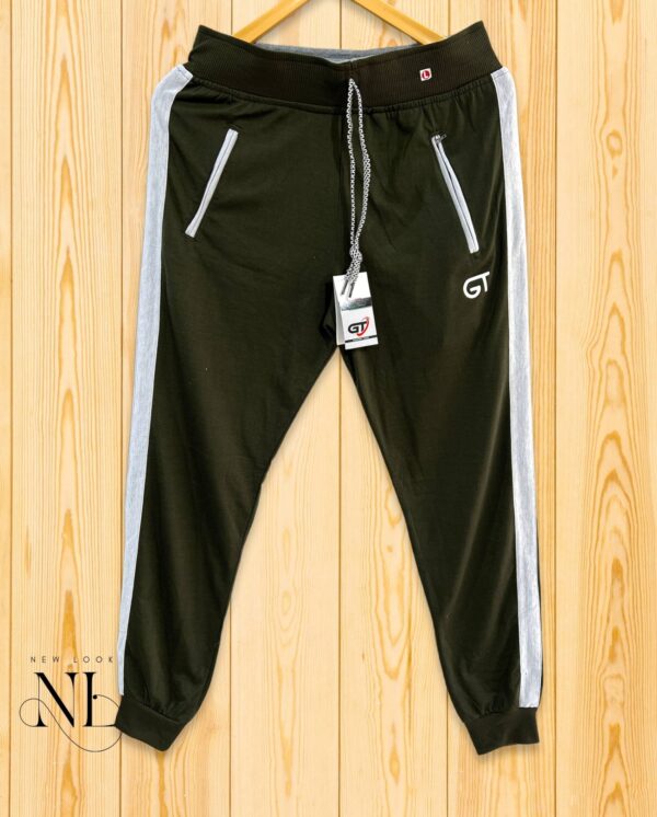 Dark Green Trackpant For Men