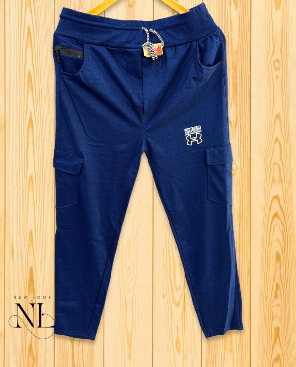 Dark Blue Trackpant For Men