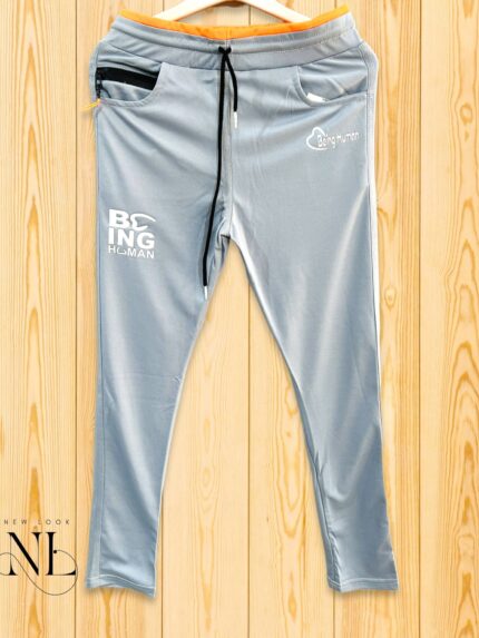 Lite Grey Trackpant For Men