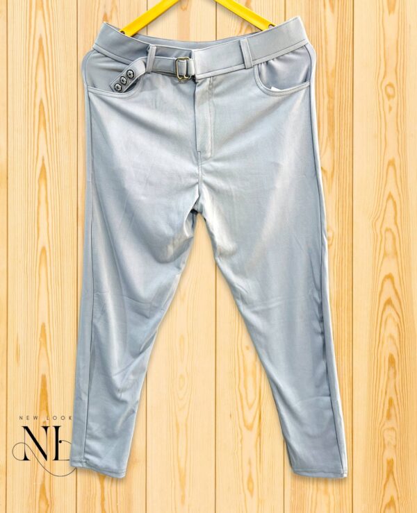 Lite Grey Trackpant For Men