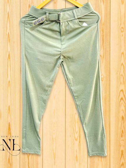 Lite Green Trackpant For Men