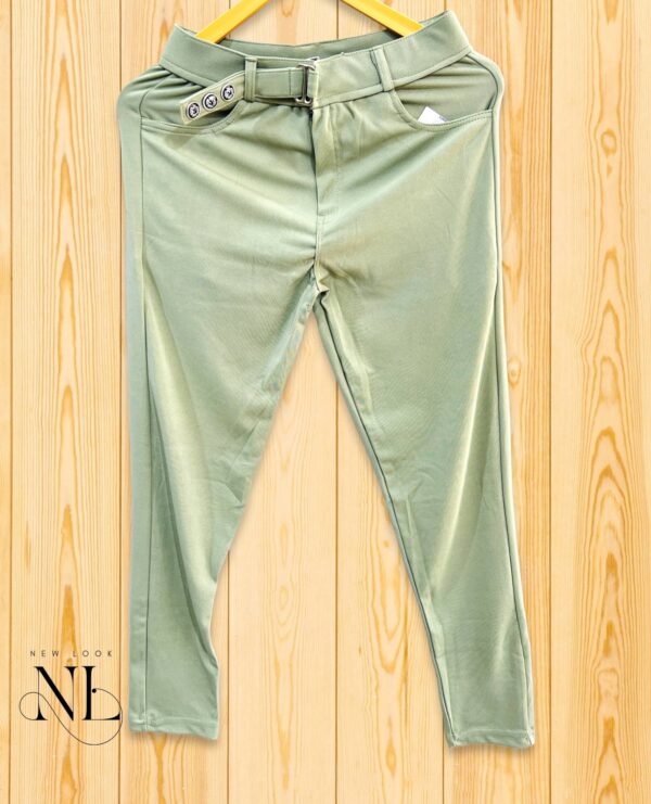 Lite Green Trackpant For Men