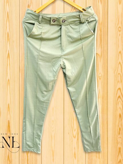 Lite Green Trackpant For Men