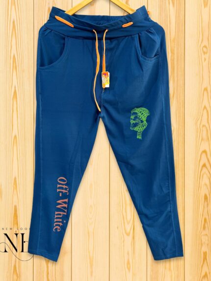 Royal Blue Trackpant For Men