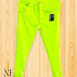 Lime Green Trackpant For Men