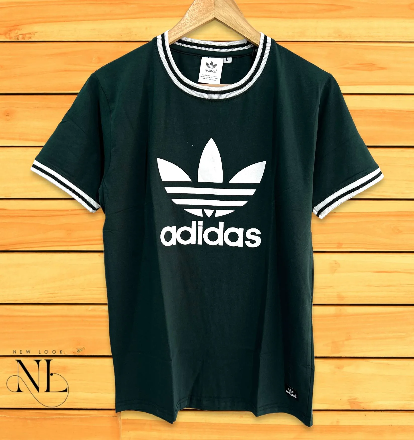 Dark Green Half T-Shirt for Men & Trendy Casual Wear