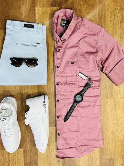 3-Piece Combo with Pant, Shirt, and Shoes for Effortless Style