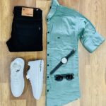 3-Piece Combo with Pant, Shirt, and Shoes for Effortless Style
