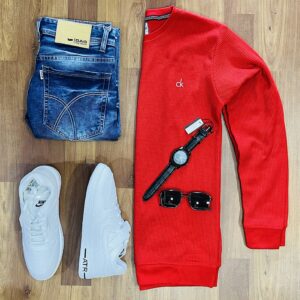 3-Piece Combo with Pant, Tshirt, and Shoes for Effortless Style