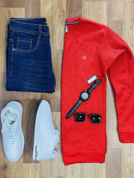 3-Piece Combo with Pant, Tshirt, and Shoes for Effortless Style