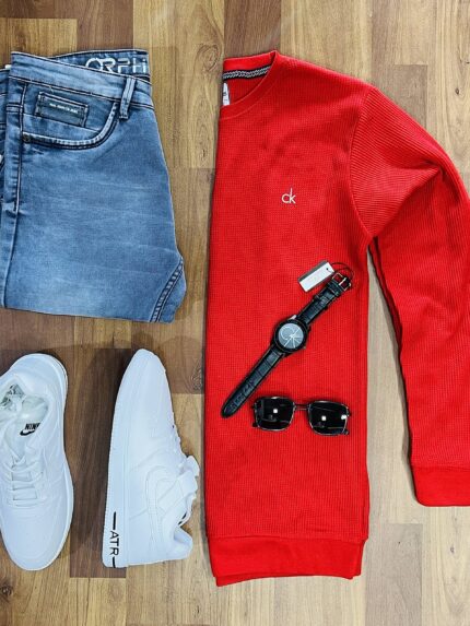 3-Piece Combo with Pant, Tshirt, and Shoes for Effortless Style