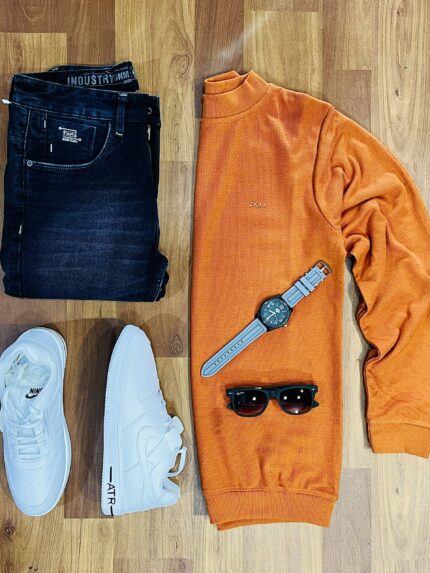 3-Piece Combo with Pant, Tshirt, and Shoes for Effortless Style