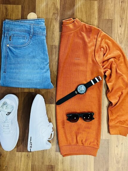 3-Piece Combo with Pant, Tshirt, and Shoes for Effortless Style