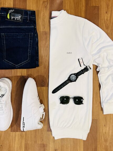 3-Piece Combo with Pant, Tshirt, and Shoes for Effortless Style